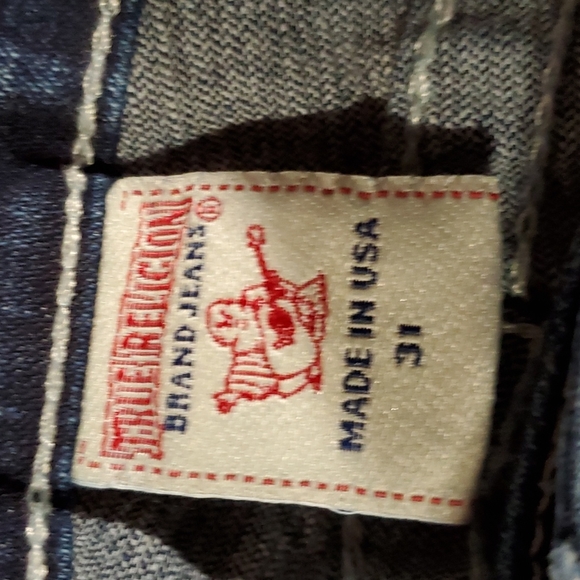 True religion jeans,size 31x27 - Picture 8 of 14